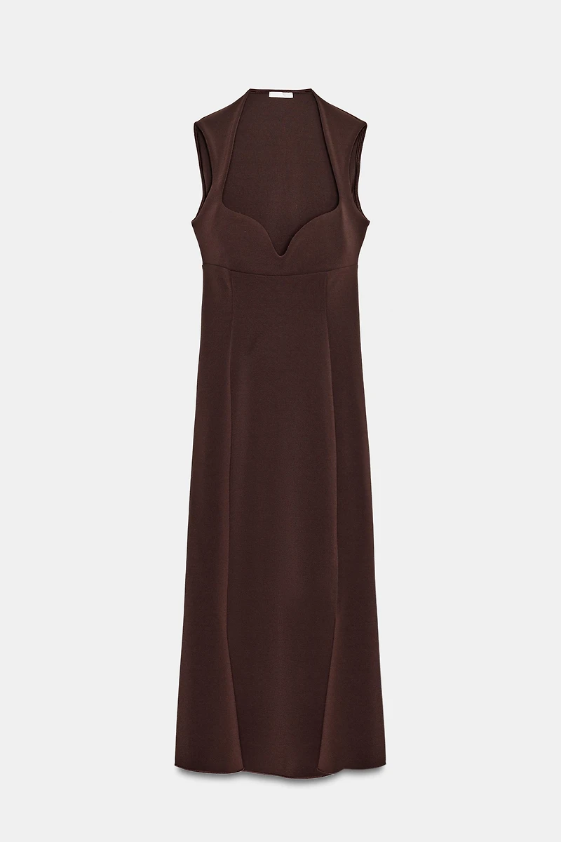 SWEETHEART NECKLINE DRESS