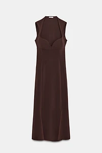 SWEETHEART NECKLINE DRESS
