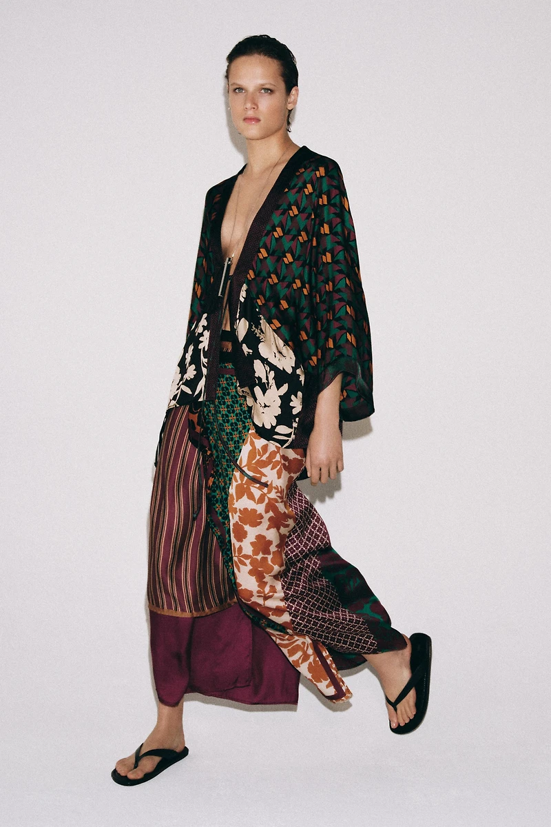 PRINTED SCARF PAREO