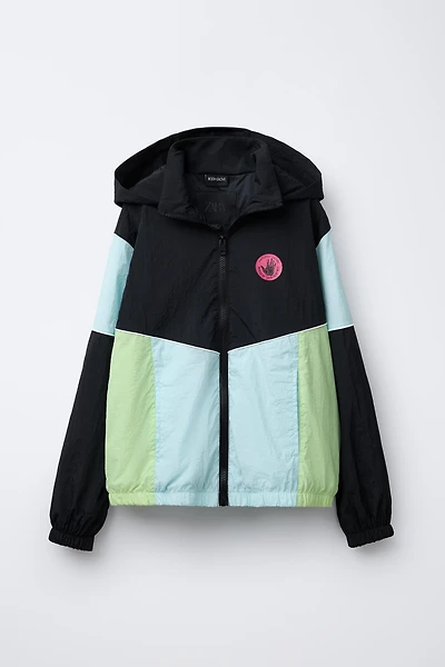COUPE-VENT LÉGER COLOR BLOCK ZARA X BODY GLOVE ®