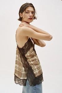 PLAID CAMISOLE