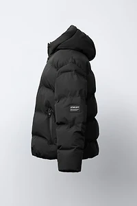 WATER REPELLENT LABEL PADDED COAT