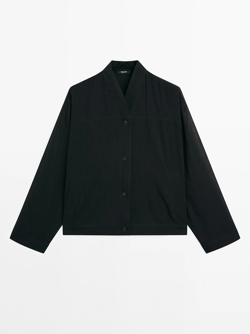 Flowing 100% cotton shirt