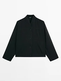 Flowing 100% cotton shirt