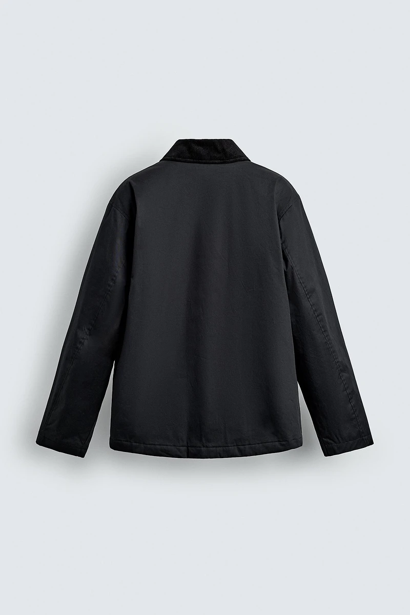 PARKA COL COMBINÉ