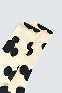 MICKEY MOUSE SILHOUETTE SOCKS HARRY LAMBERT FOR ZARA X DISNEY