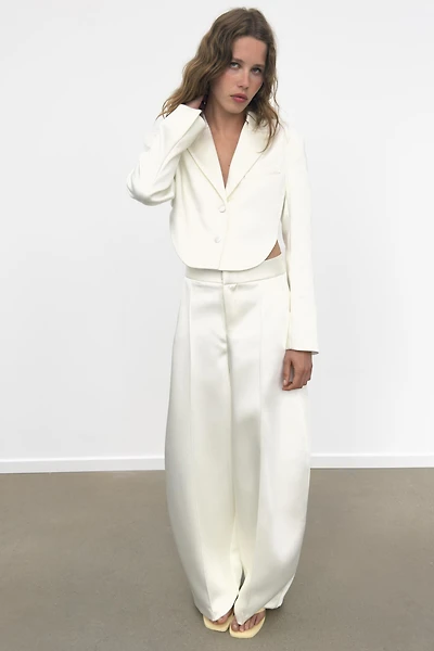 PANTALON SATINÉ BALLON