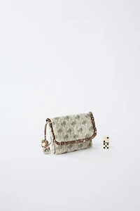 FLORAL CROSSBODY BAG