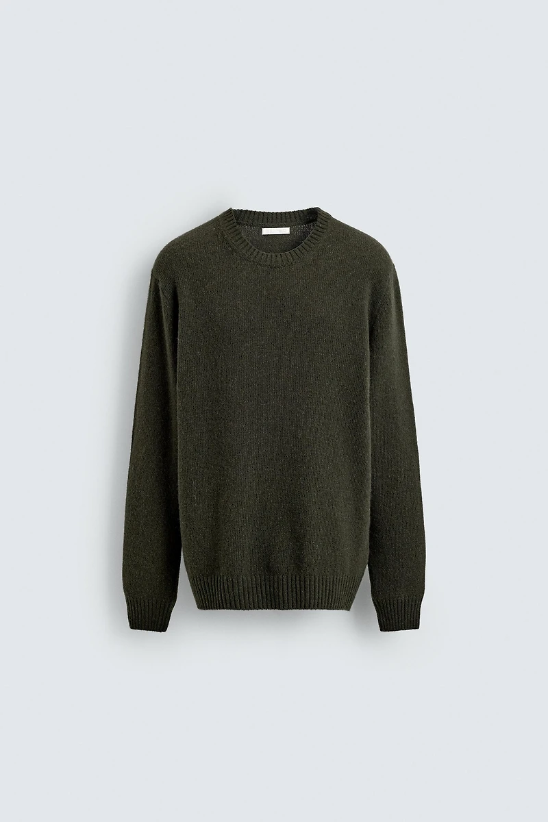 REGULAR FIT WOOL BLEND JUMPER