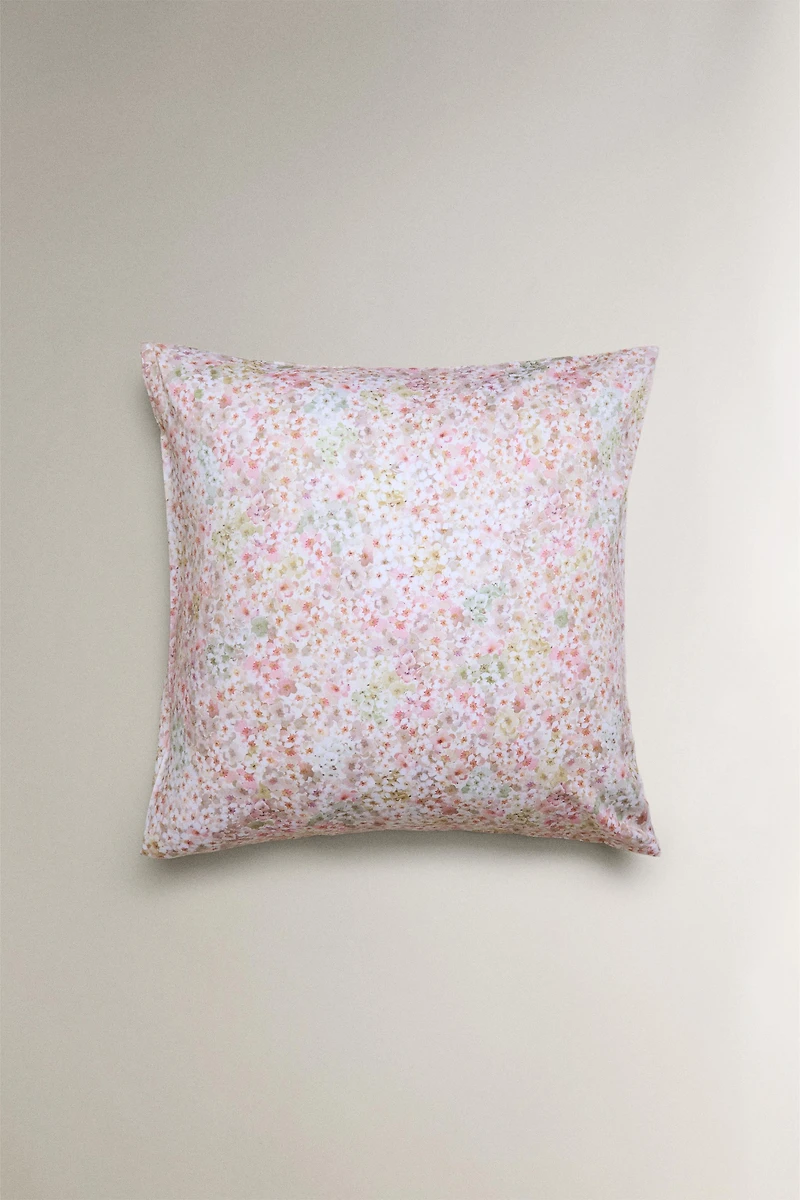 TAIE D’OREILLER IMPRIMÉ FLORAL