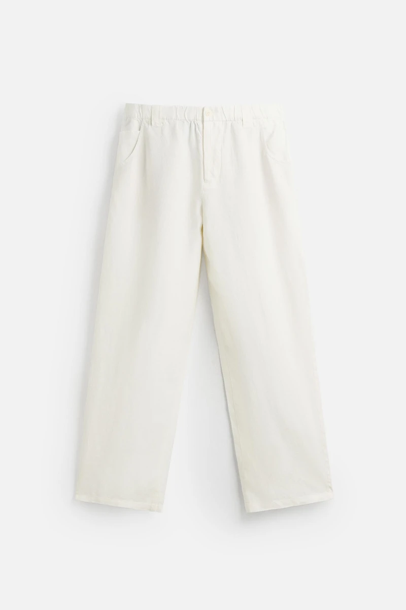 RELAXED FIT 100% HEMP PANTS