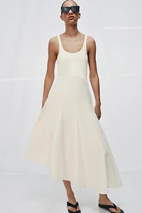 COMBINATION GODET DRESS