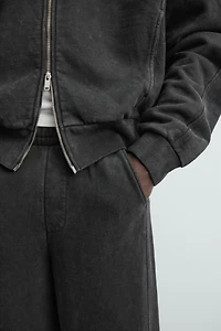 PANTALON JOGGER COUPE BALLON DÉLAVÉ