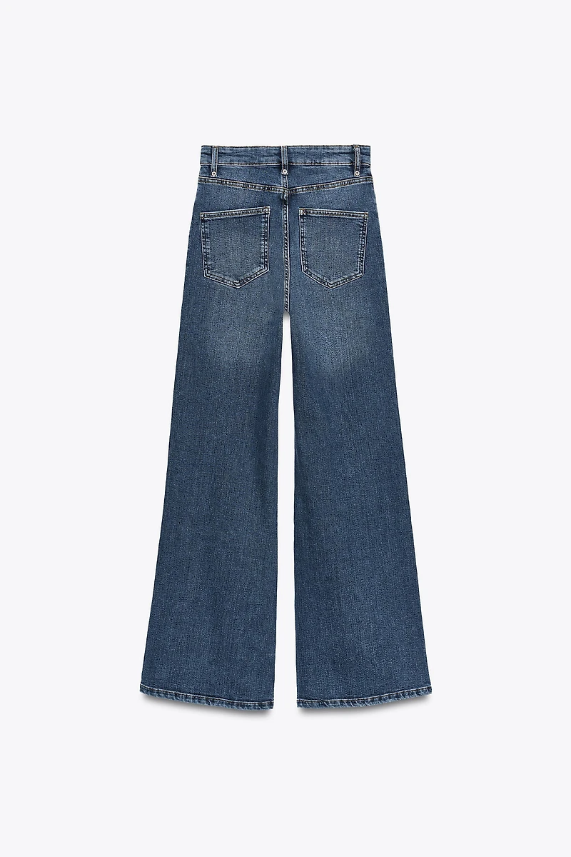 ZW COLLECTION HIGH RISE WIDE LEG JEANS