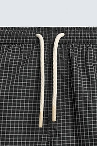 PLAID LONG SWIMSUIT