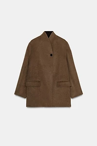 OVERSIZED BLAZER WITH WOOL ZW COLLECTION