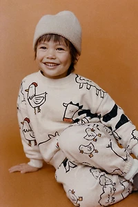 FARM PRINT JOGGING SET