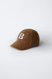 CASQUETTE EN DRAP INITIALE