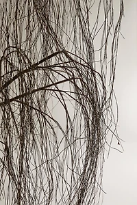 CHRISTMAS WILLOW TREE WITH LED LIGHT (110.2")