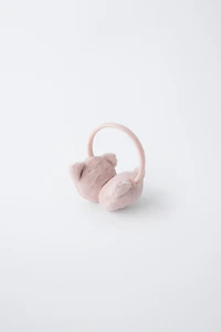 CACHE-OREILLES EFFET FOURRURE PETITE SOURIS