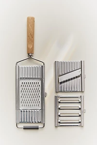 MANDOLINE CHÊNE AVEC RECHANGES