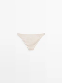 Satin silk blend briefs