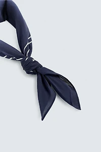 BANDANA BRODERIE CONTRASTE