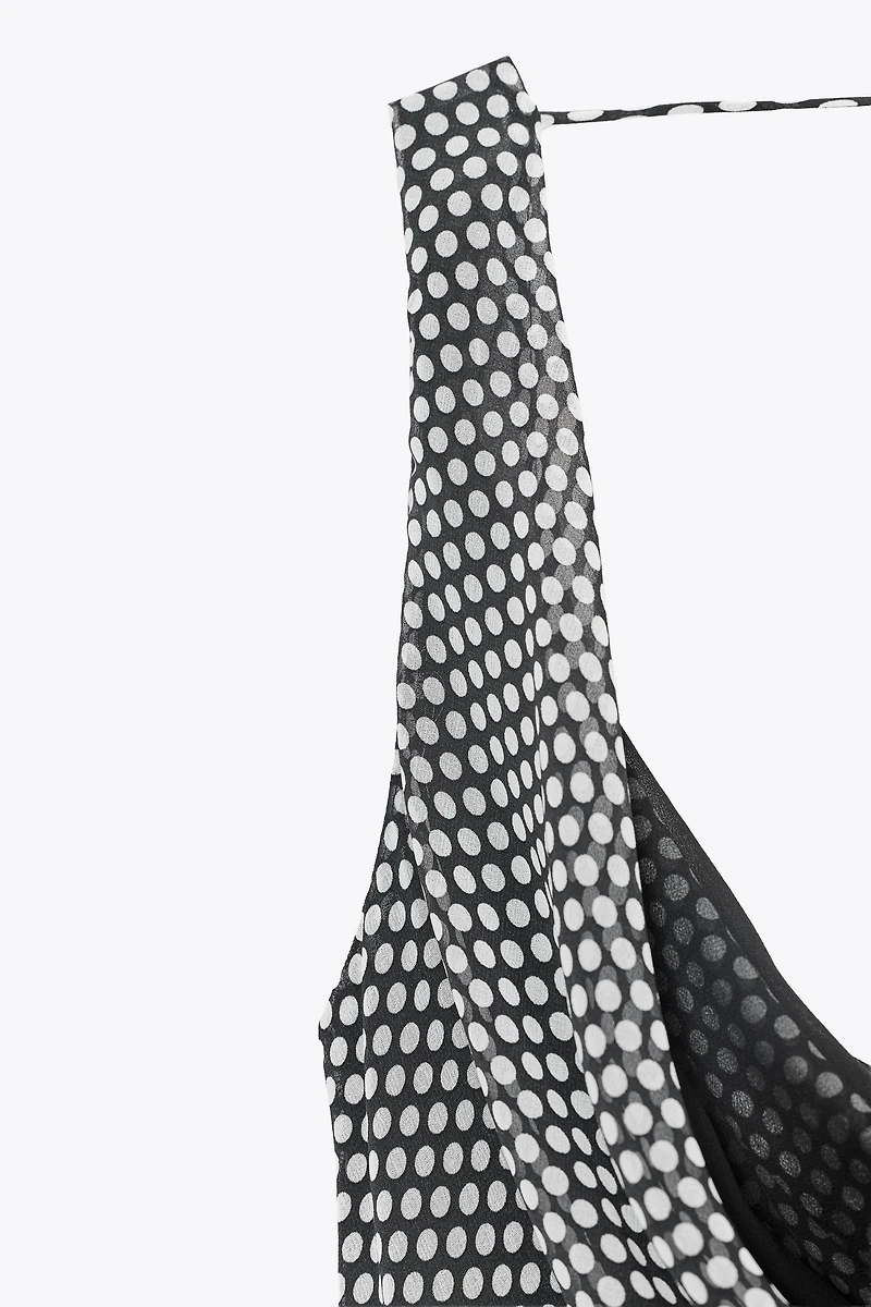 ROBE MIDI À POIS ZW COLLECTION