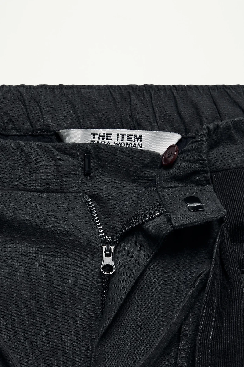 PANTALON CARGO PATCHWORK - THE ITEM ZARA WOMAN