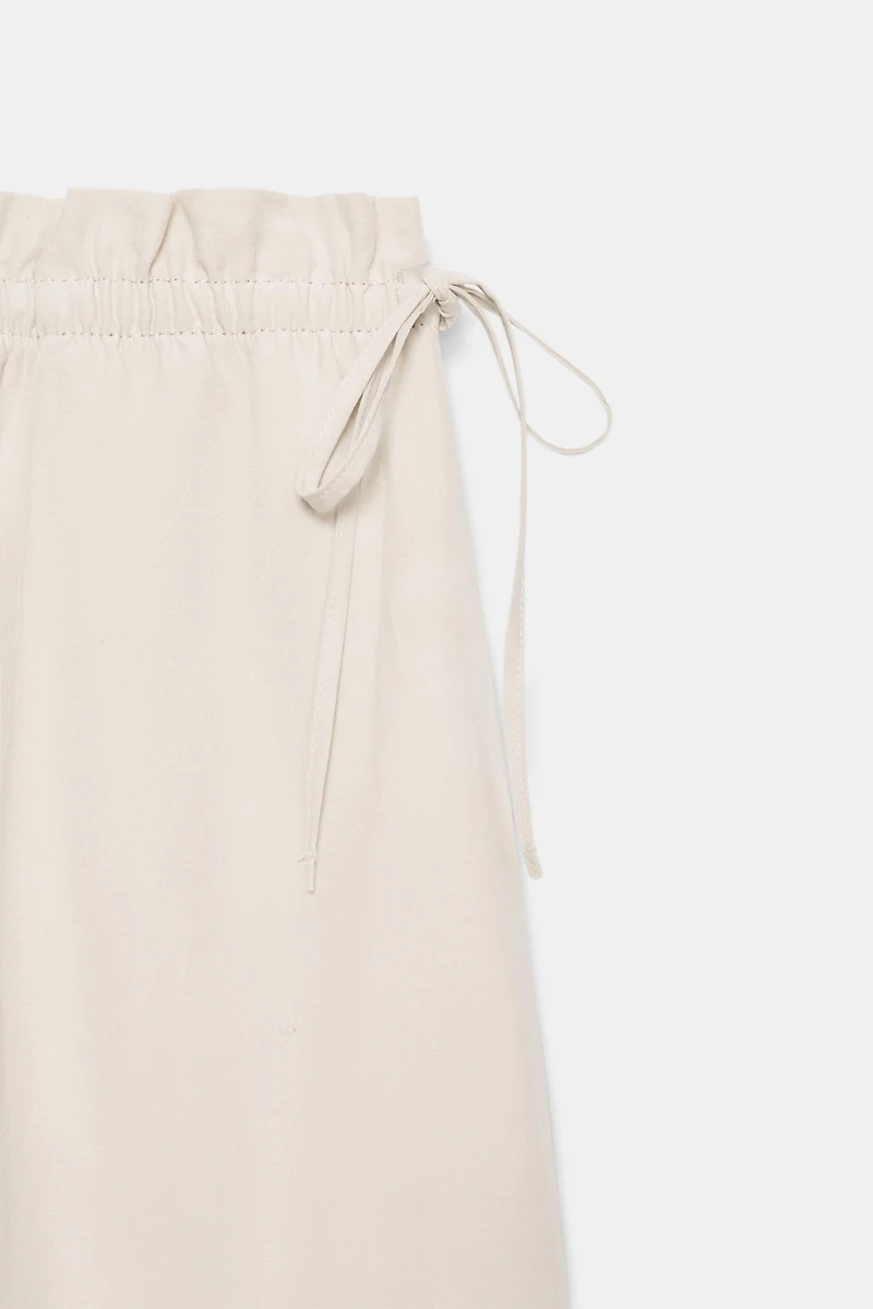 TIED PALAZZO PANTS