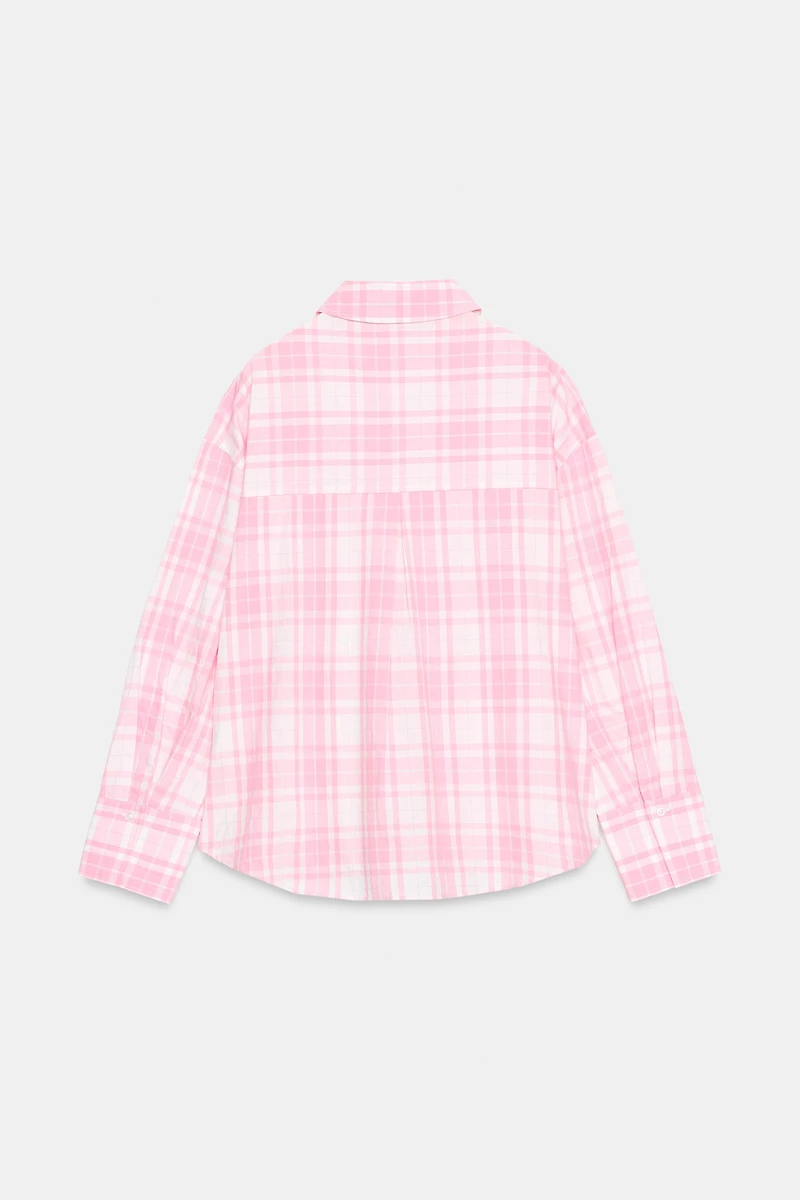 OVERSIZED PLAID SHIRT