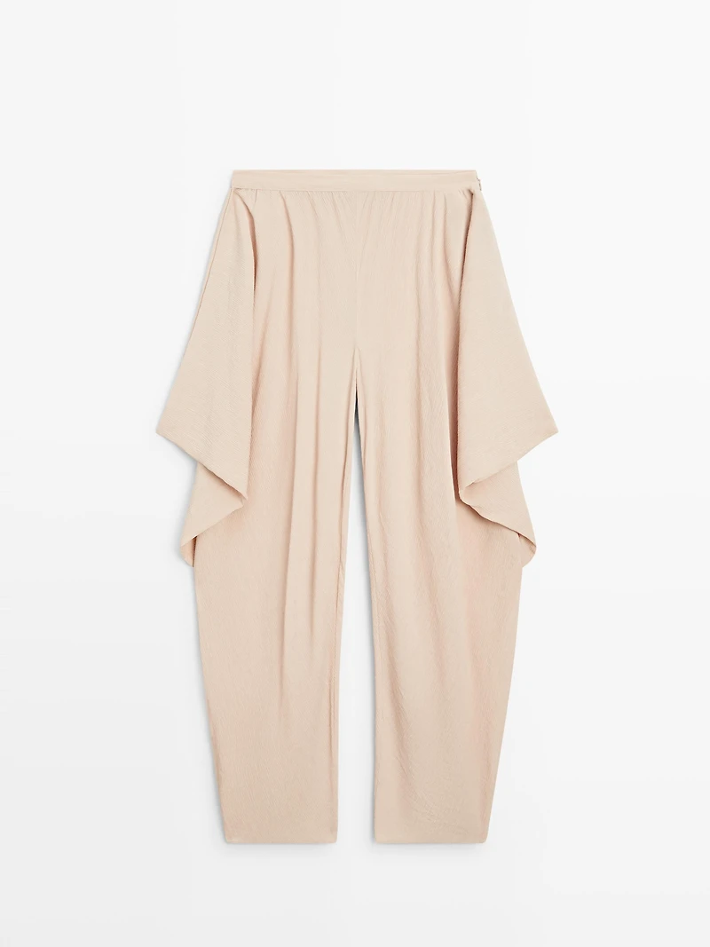 Pantalon fluide bouffant