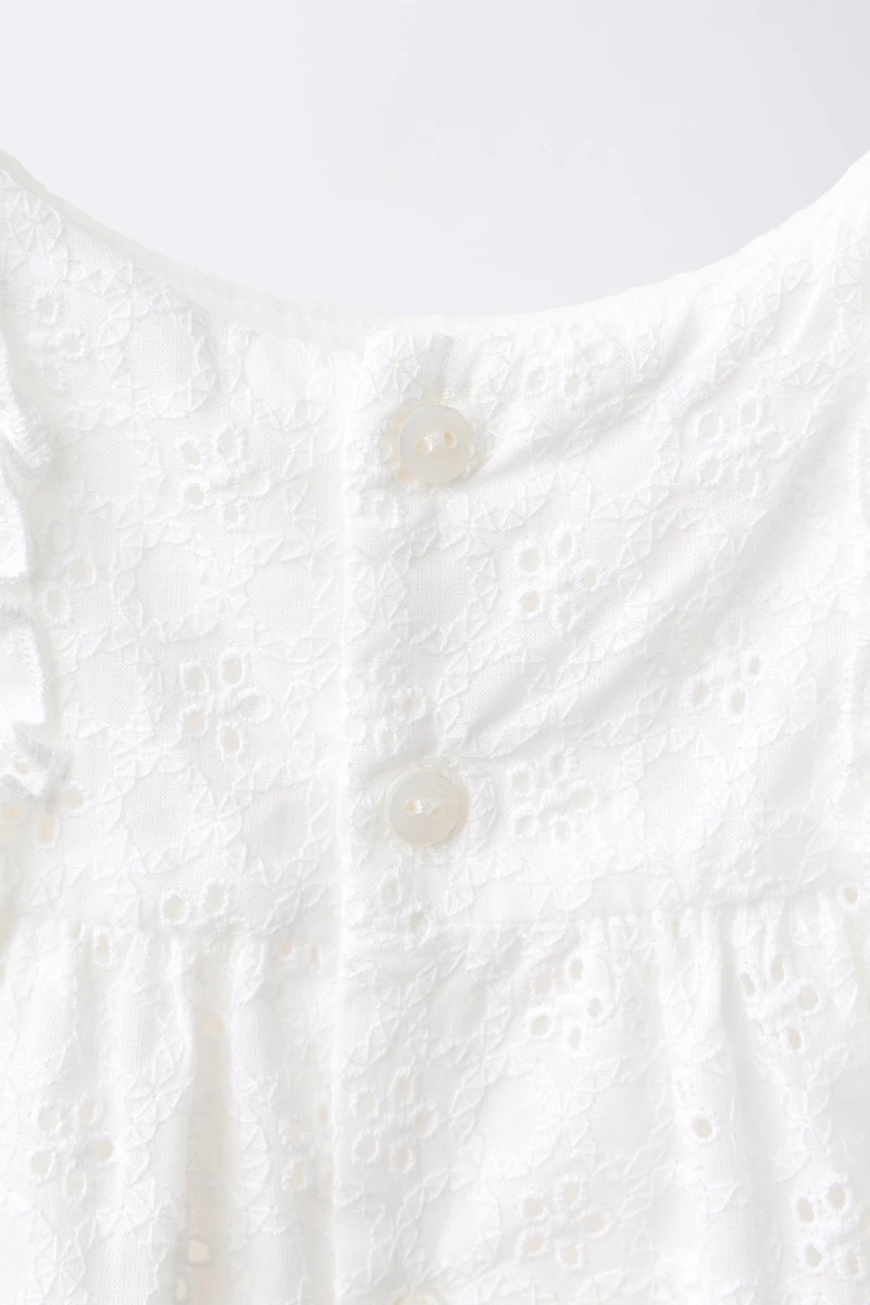 ENSEMBLE ROBE ET CULOTTE BRODÉS