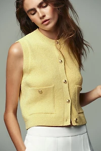 SMOOTH KNIT VEST TOP