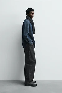 CHEMISE EN DENIM COUPE DÉCONTRACTÉE