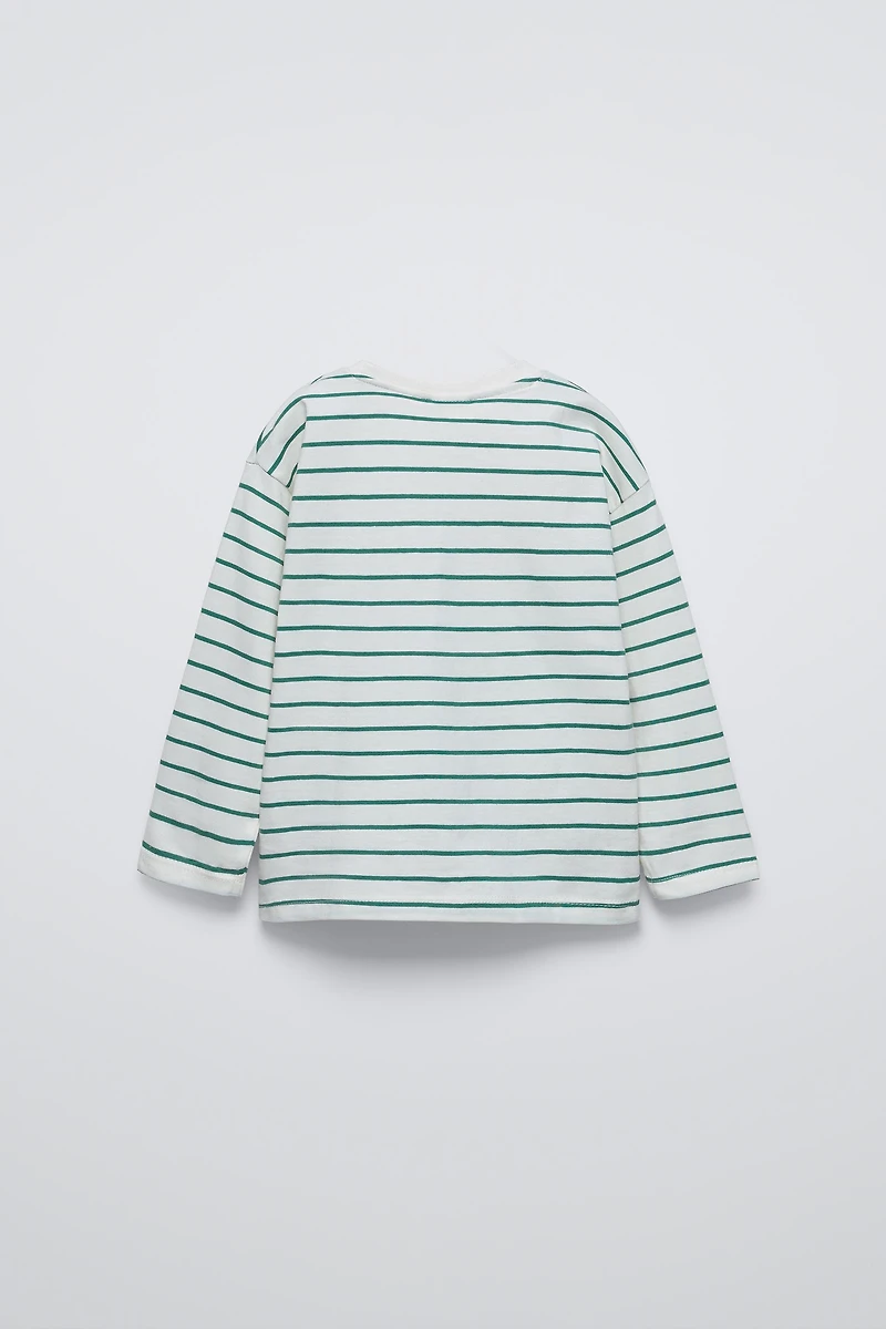 THREE-PACK OF STRIPED T-SHIRTS