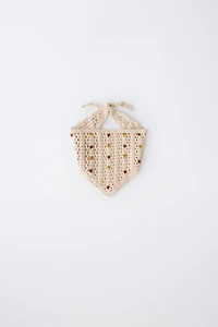 CROCHET FRUIT KNIT BANDANA