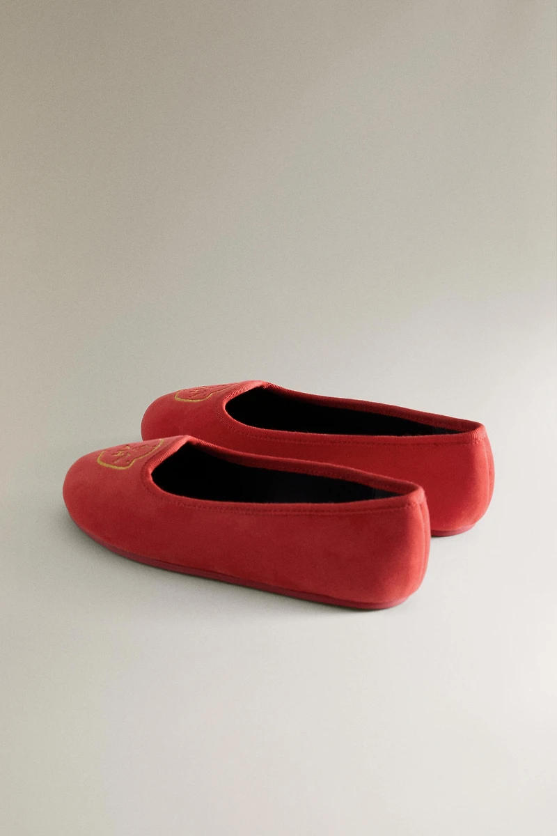 KIDS VELVET SLIPPERS THE ANIMALS OBSERVATORY
