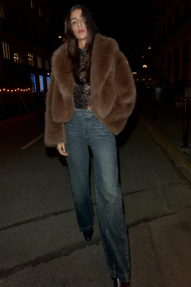 Z1975 MID-RISE FLARE BUTTONED JEANS