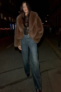 Z1975 MID-RISE FLARE BUTTONED JEANS