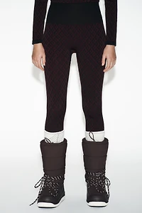 JACQUARD SKI COLLECTION LEGGINGS