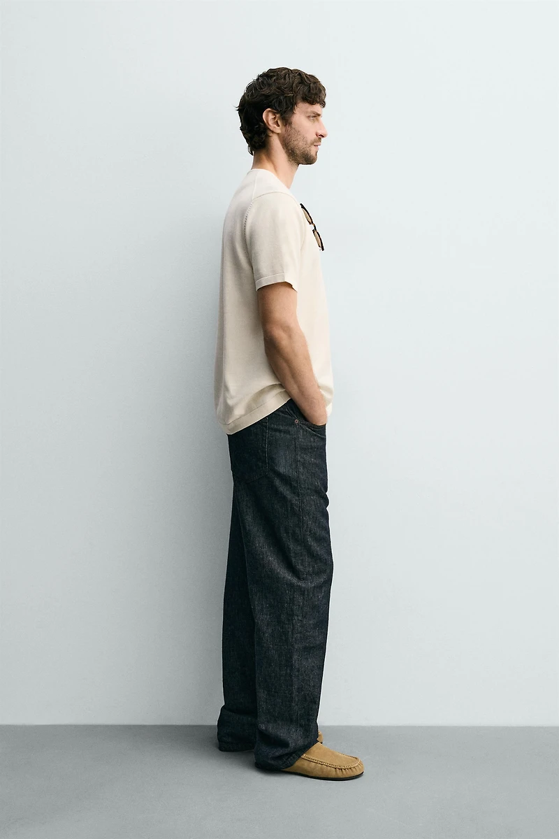 REGULAR FIT KNIT T-SHIRT