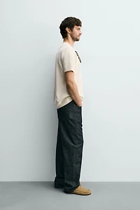REGULAR FIT KNIT T-SHIRT