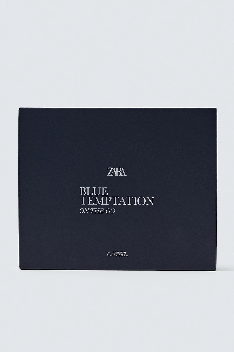 TRAVEL CASE BLUE TEMPTATION EDP 40ML 1.35 FL. OZ (CASE + 2X20ML)