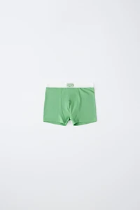 5 BOXERS ÉTIQUETTE (6-14 ANS)