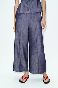 HIGH-WAIST CULOTTES SET