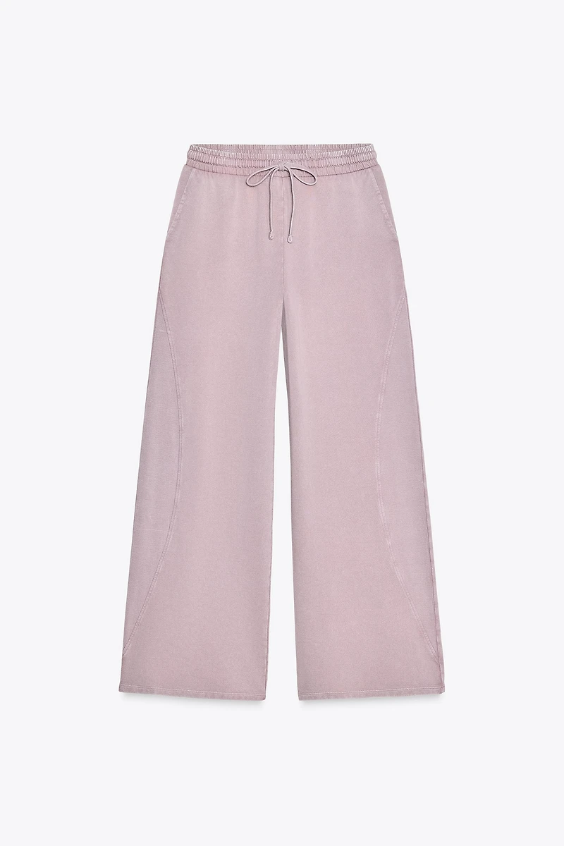 WASHED EFFECT PANTS