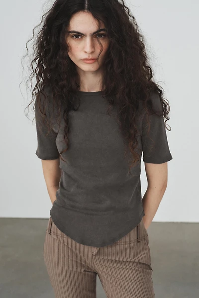 WASHED EFFECT T-SHIRT