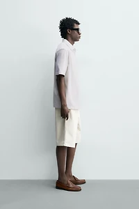 REGULAR FIT TEXTURED SHIRT