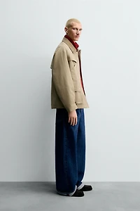CHAMPION ® X ZARA POCKET TRENCH COAT